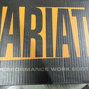 Ariat sz 9 Women’s High Performance Work Boot Black Safety Clog Steel Toe